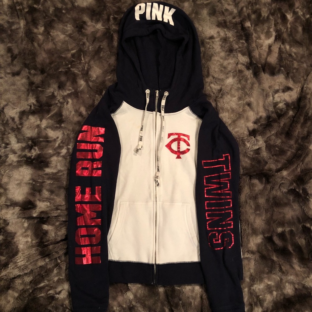 VS PINK MN Twins zip up